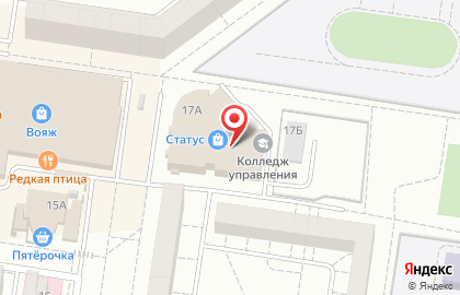 Современная Гуманитарная Бизнес Академия в Автозаводском районе на карте