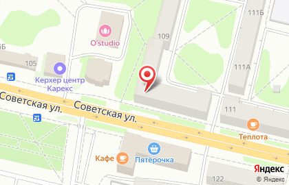 Центр хорошего слуха по продаже слуховых аппаратов на Советской улице на карте