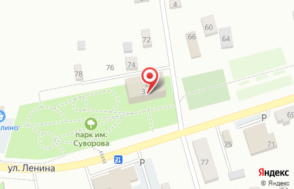 Развлекательный центр Русь на карте