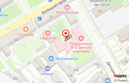 Флюорографическая Станция Василеостровского Района на карте