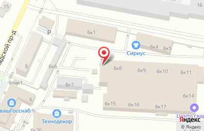 Комплексная безопасность в Складском проезде на карте
