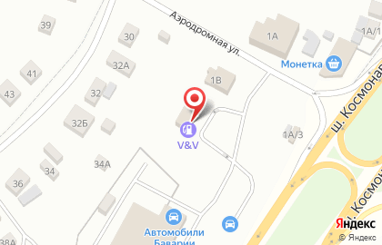 Автомойка Штурвал на карте