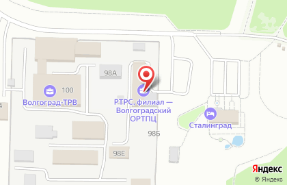 Телерадиокомпания Ртрс в Центральном районе на карте