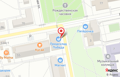 Торговый центр Оскар на улице Ленинградской на карте