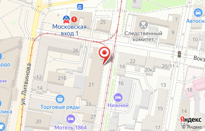 Фотосалон в Нижнем Новгороде на карте