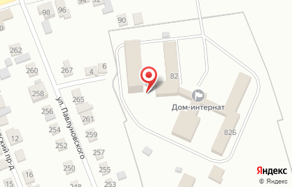 Курский дом-интернат ветеранов войны и труда на карте