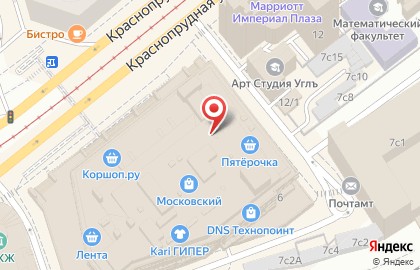 Ресторан Теремок в ТЦ Московский на карте
