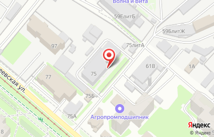 Торгово-производственная компания Кортекс на Гордеевской улице на карте
