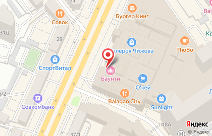 Магазин одежды FiNN FLARE на Кольцовской улице на карте