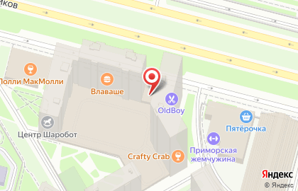 Барбершоп OldBoy на улице Оптиков на карте