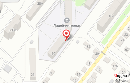 Общежитие ТГТУ в Тамбове на карте