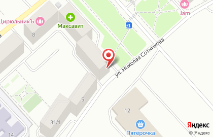 Магазин разливного пива в Новосибирске на карте