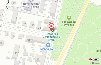Ковровский историко-мемориальный музей во Владимире на карте