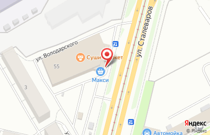 Страховой центр Горстрах на улице Сталеваров на карте