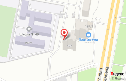 Подростковый клуб Смена в Октябрьском районе на карте