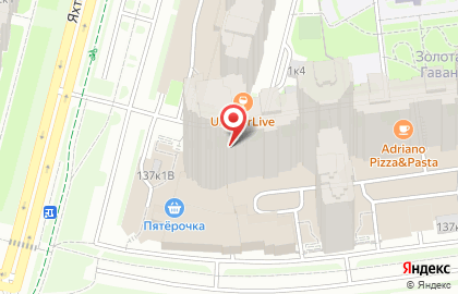 Пекарня Ф. Вольчека на Приморском проспекте на карте