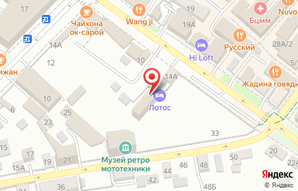 ЛОТОС на Байкальской улице на карте