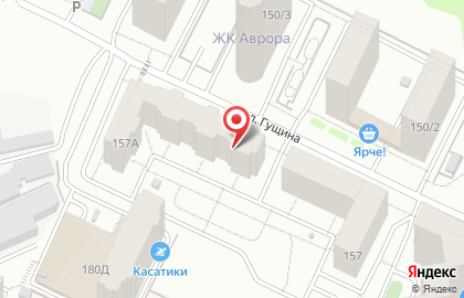 Магазин разливного пива Kors в Ленинском районе на карте