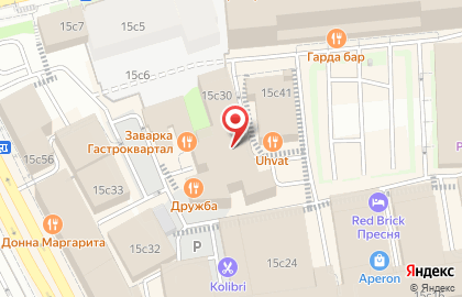 Банно-оздоровительный комплекс Трехгорные Бани  на карте