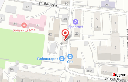 Клиника косметологии и пирсинга на Больничной улице на карте