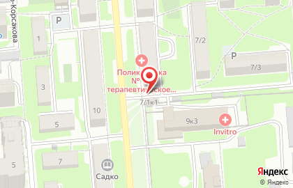 Doner Kebab на улице Римского-Корсакова на карте