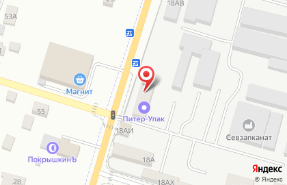Проектно-производственная компания Севзапканат в Петродворцовом районе на карте