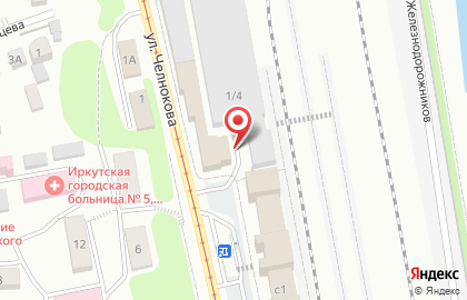 Телефон доверия, Восточно-Сибирское линейное управление МВД России на транспорте на карте