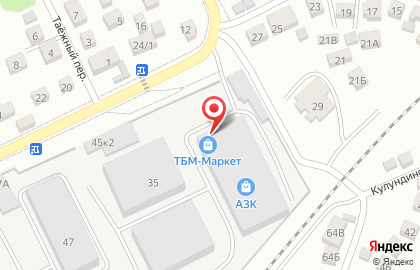 Оптовая фирма Т.б.м. в Железнодорожном районе на карте