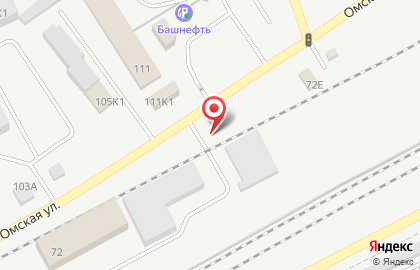 Торговая компания Брик на Омской улице на карте