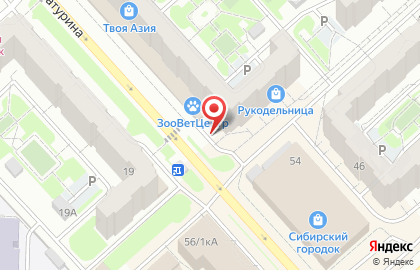 Магазин хозтоваров Всё для дома в Советском районе на карте