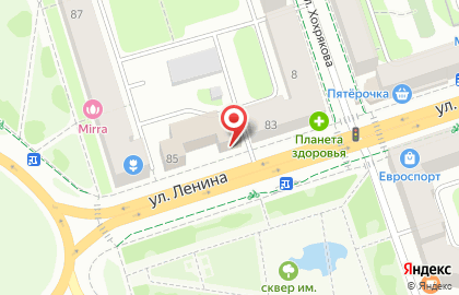 Прокуратура Дзержинского района в Дзержинском районе на карте