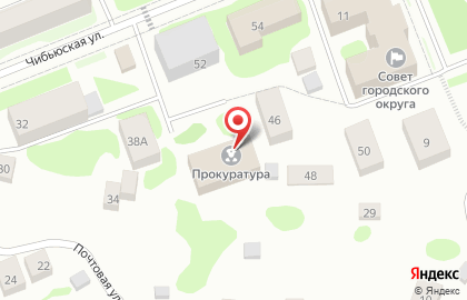 Прокуратура г. Ухты на карте