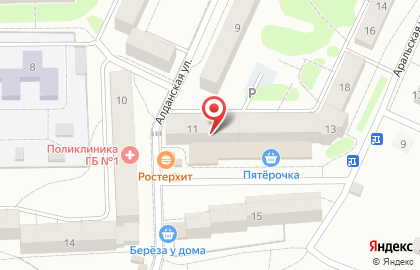Аптека Будь здоров на Алданской улице, 11 на карте