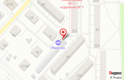 МХостел на карте