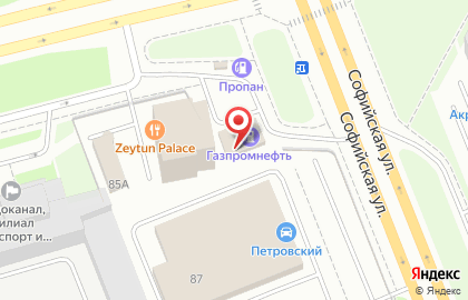 Фаэтон-аэро на Софийской улице на карте