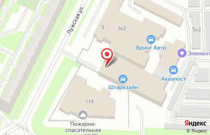 Автоцентр Петербург на карте