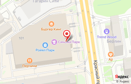 Салон верхней одежды Лилоти на Красном проспекте на карте