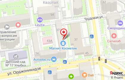 КАН-Р на улице Семьи Шамшиных на карте