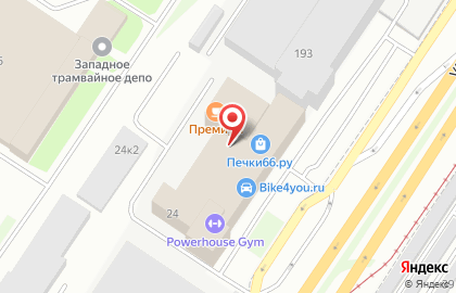 ОАО Банкомат, Банк Москвы на улице Серафимы Дерябиной на карте