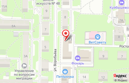 Торгово-монтажная компания Идеал в Куйбышевском районе на карте