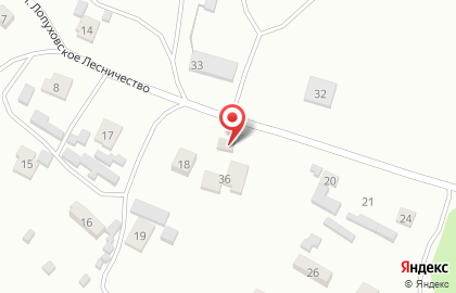 Магазин Лесник в Секретарском на карте