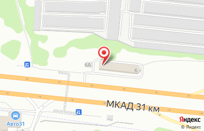 Шиномонтажная мастерская в Западном Бирюлево на карте