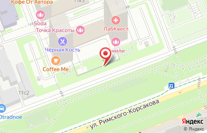 Бибирево в Высоковольтном проезде на карте