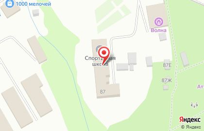 Управление спорта и молодежной политики, Администрация Мариинского муниципального района на улице Ленина на карте