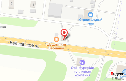 Магазин Красное & Белое в Оренбурге на карте