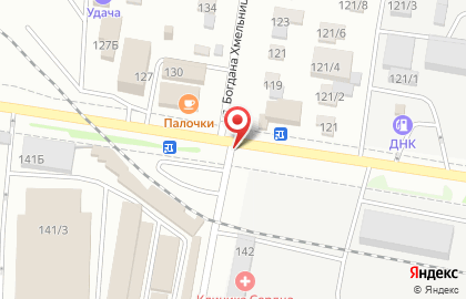 Гарантия на улице Б.Хмельницкого на карте