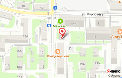 Аптечный пункт Лекарь на улице Черняховского на карте