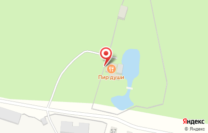 Летняя веранда Пир души на карте