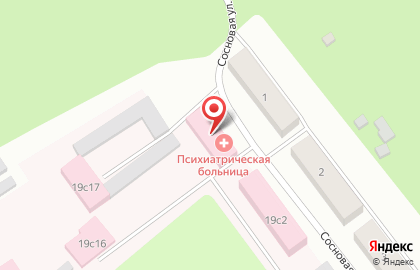 Банкомат Запсибкомбанк на Сосновой улице на карте