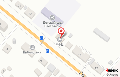 Мои документы на Октябрьской улице на карте